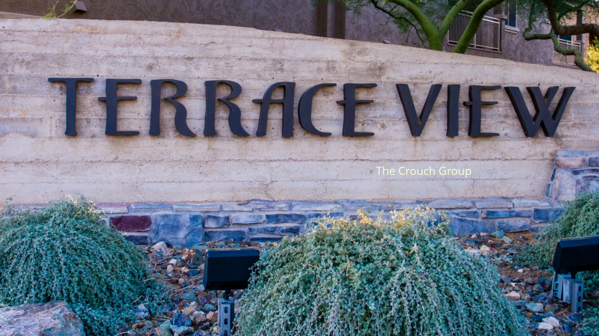 Terrace View entrance sign for homes Fireside Norterra