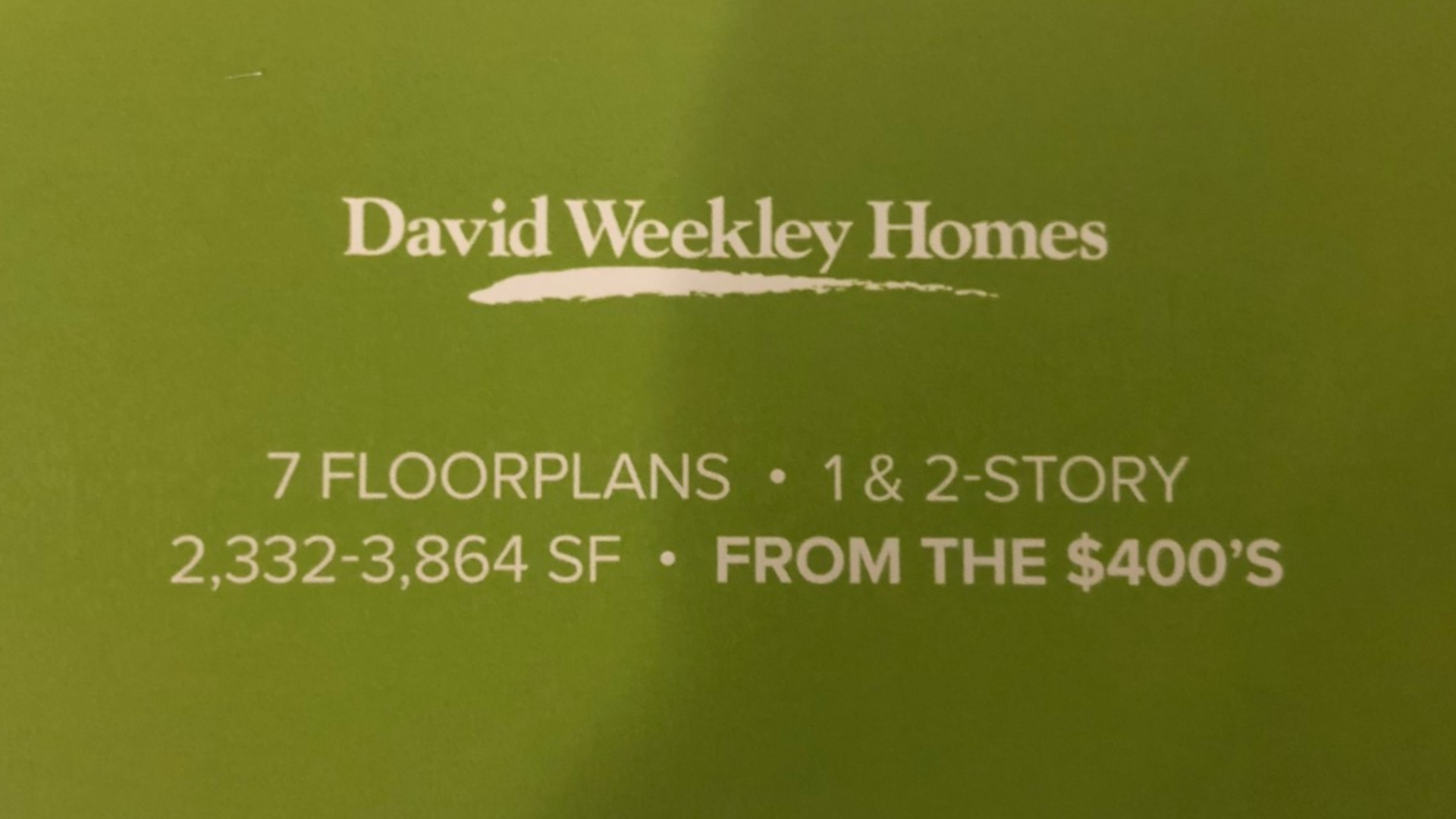 David Weekley Homes for sale at Union Park Norterra