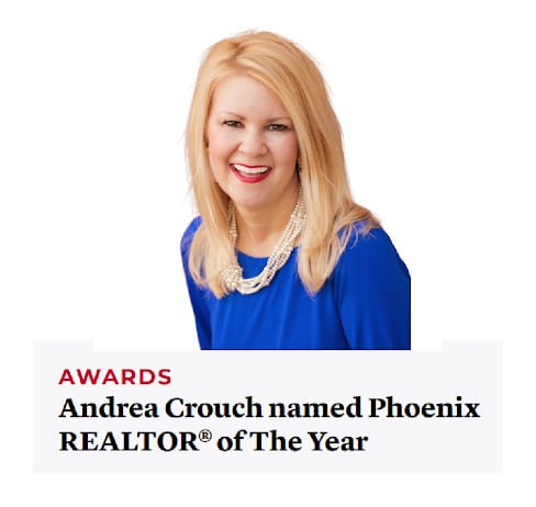 Phoenix Realtor of the year Andrea Crouch